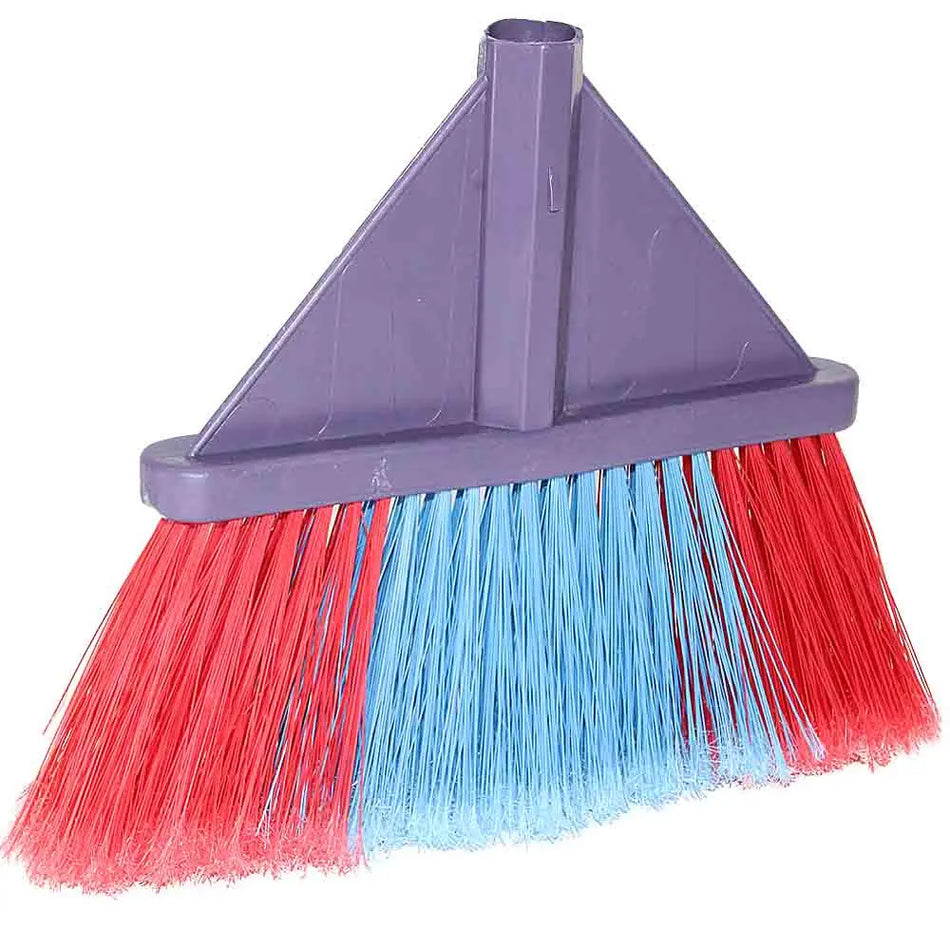 Broom Soft V Shape With Wooden Stick  10202