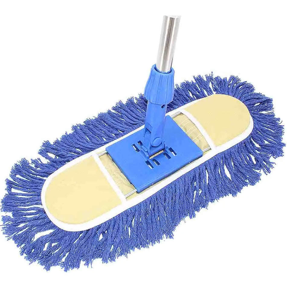 Moonlight Dust Control Mop 40 Cm Blue With Metal Stick 30487