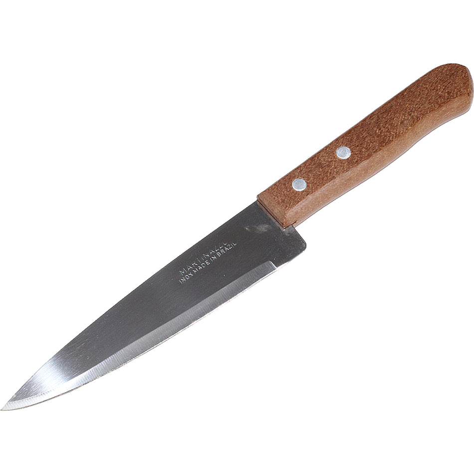 Martinazzo Cook Knife Wooden Handle 6"  30186