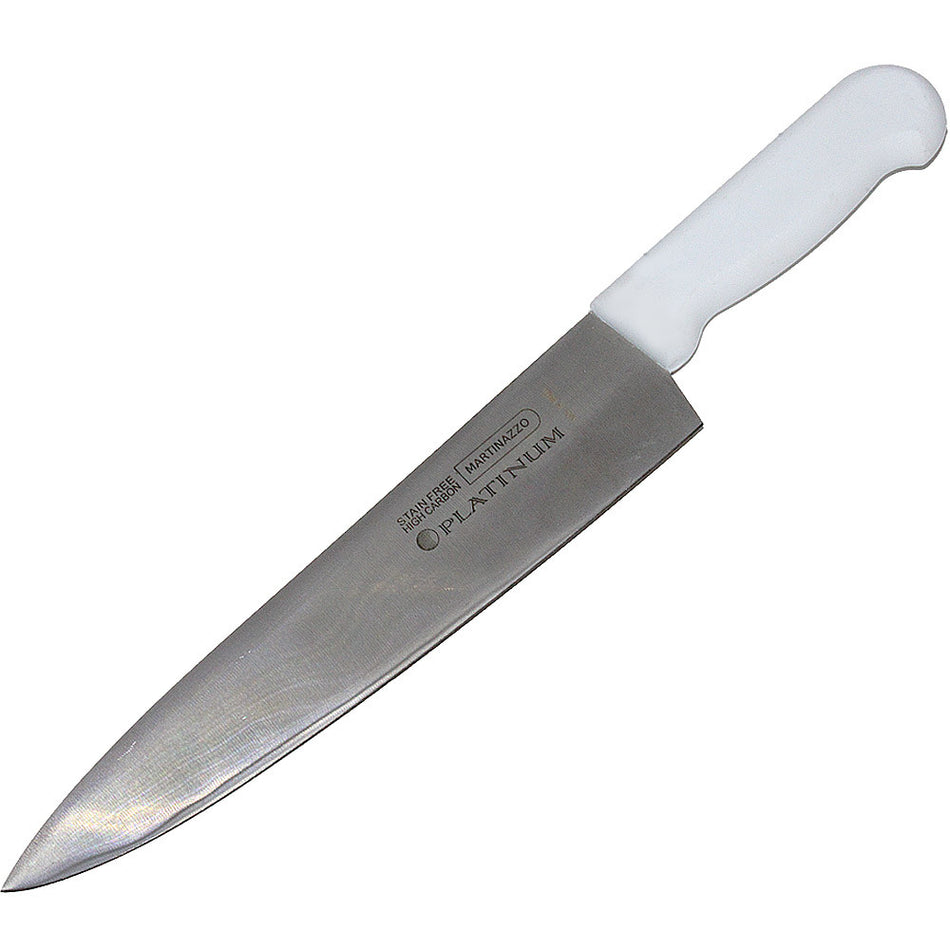 Martinazzo Meat Knife White Plastic Handle 10"  71510/06