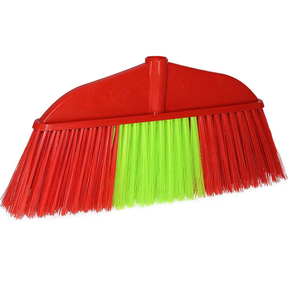 Broom Soft V Shape With Wooden Stick  11330