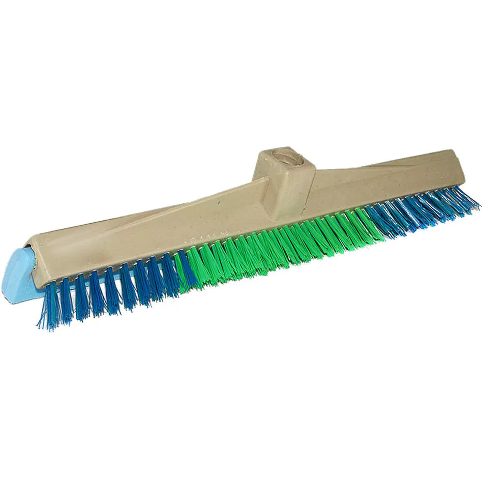 Plastic Squeegee With Brush Viva With Box, Wooden Stick  10118