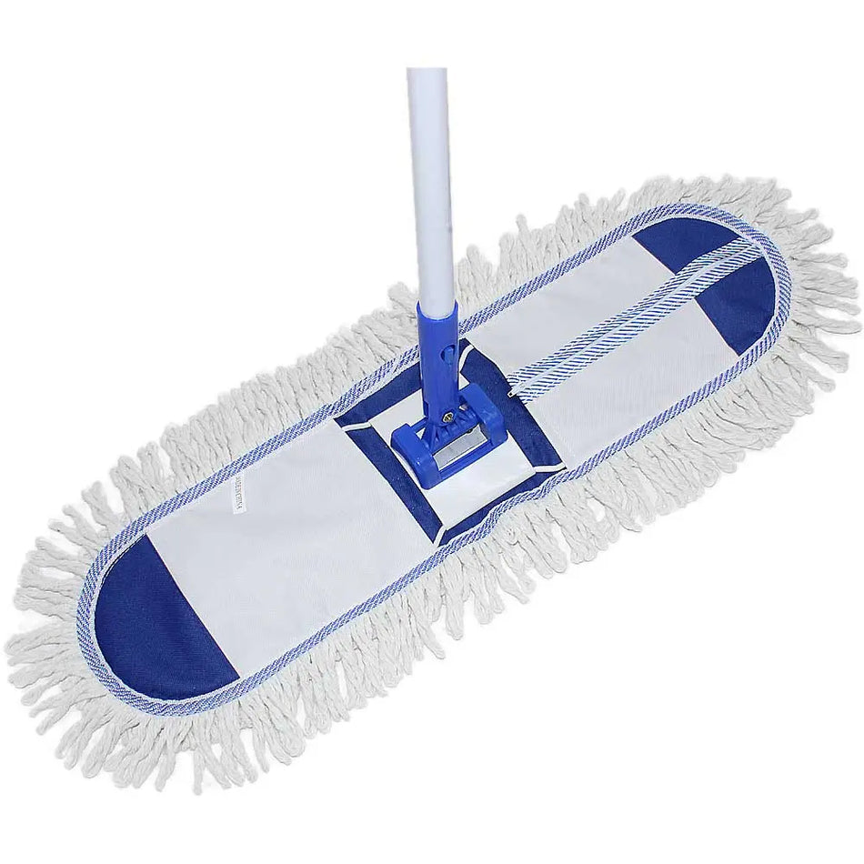 Moonlight Dust Control Mop 60cm White With Metal Stick 50048