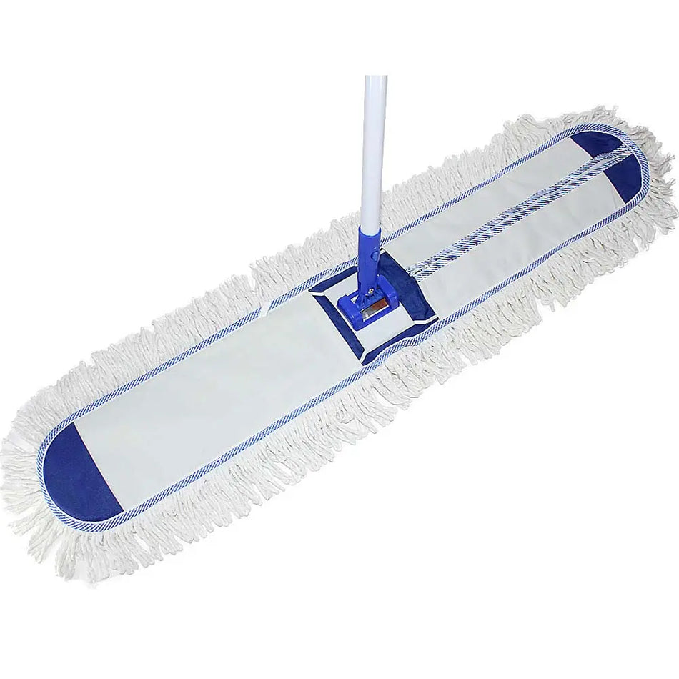 Moonlight Dust Control Mop 100cm White With Metal Stick  50050