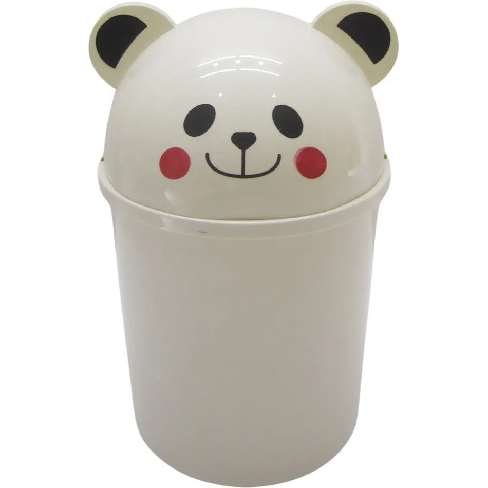 Home Dustbin Slide Top Lid Teddy Bear 6.5L 70788