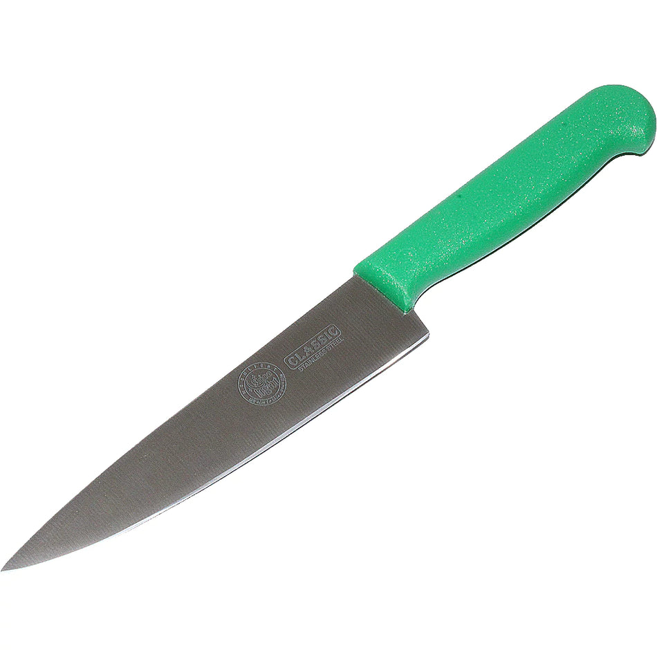 Classic Knife 6" Green Handle  80311g