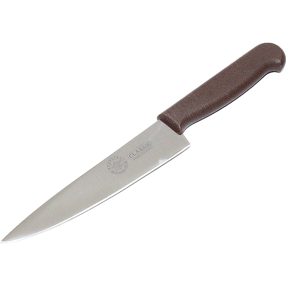 Classic Knife 6" Brown Handle  80311c