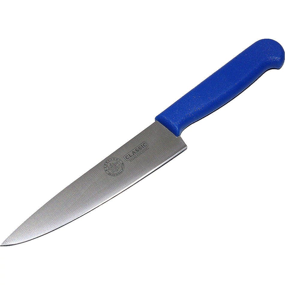 Classic Knife 6" Blue Handle  80311b