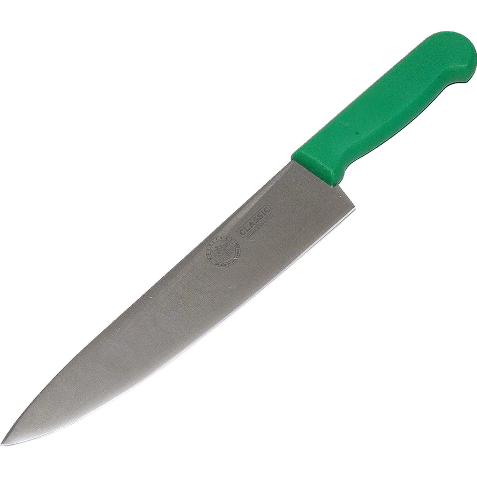 Classic Knife Green Handle 10"  80313g