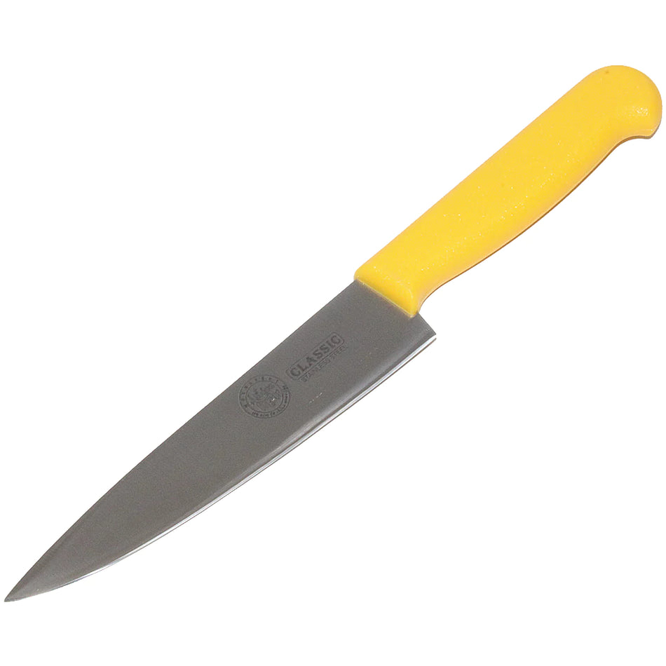 Classic Knife 6" Yellow Handle  80311y