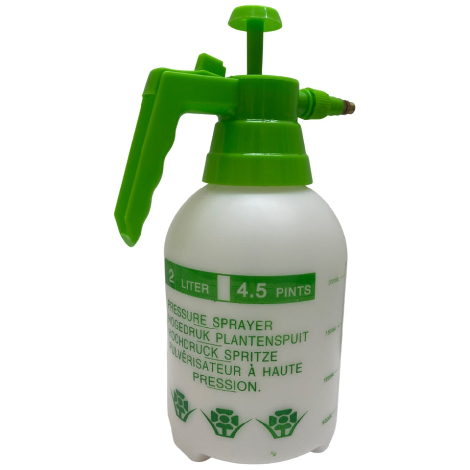 Spray Bottle 2000-ML White/Green