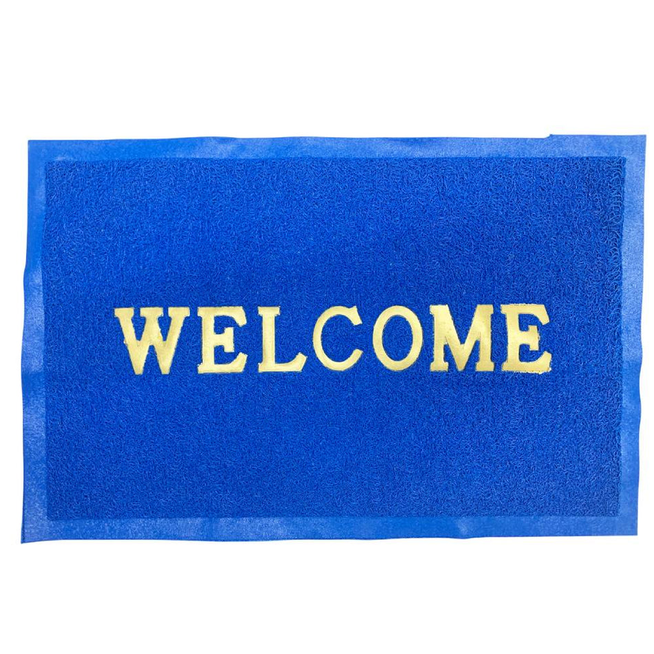Welcome Door Mat Rubber 38 x 58 cm For Home Decor