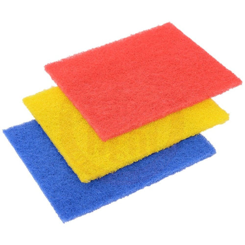 Scouring Pad 3pcs Set Multi Color  70743