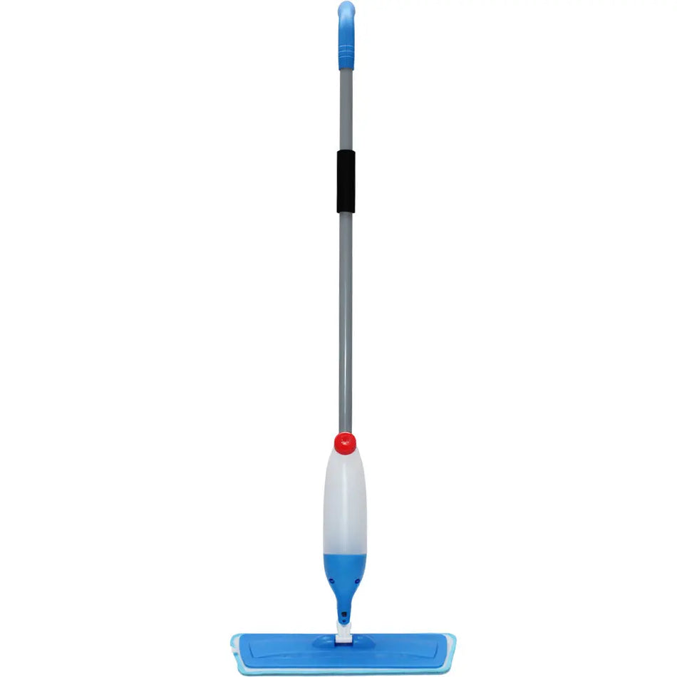 Flat Mop With Spray Blue  14031