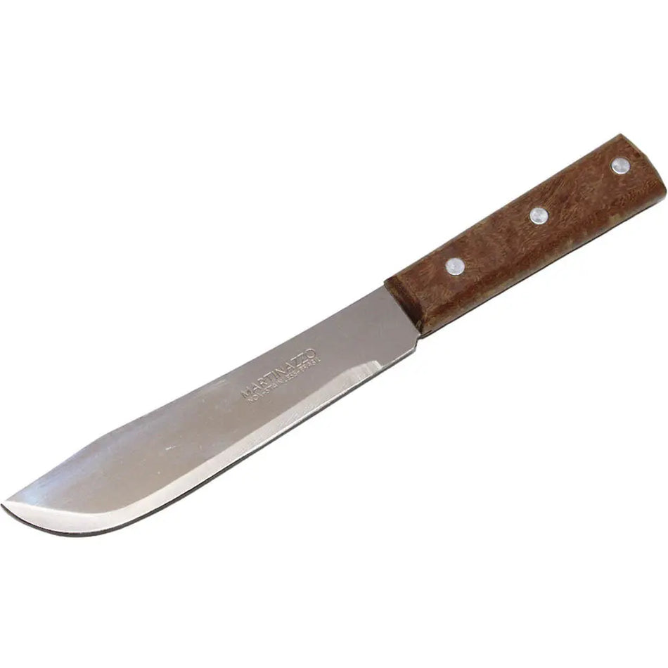 Martinazzo Butcher Knife Wooden Handle 6"  3166