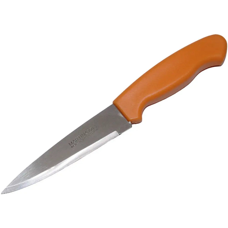 Martinazzo Cook Knife Plastic Orange Plastic Handle 5"  81285/4