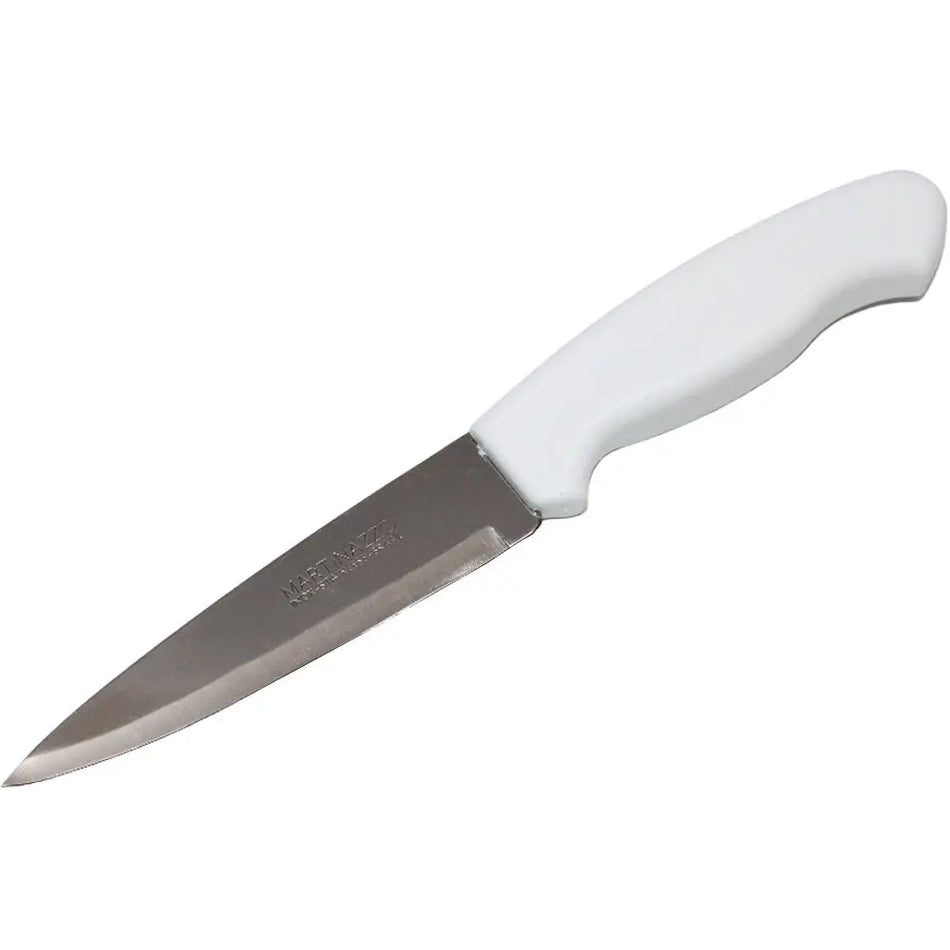 Martinazzo Cook Knife White Plastic Handle 5"  81285/6