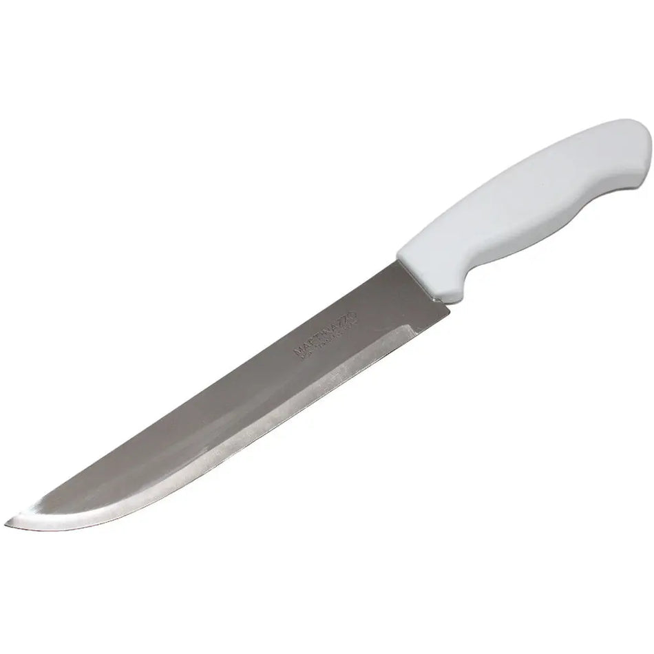 Martinazzo Kitchen Knife White Plastic Handle 7"  81257/6