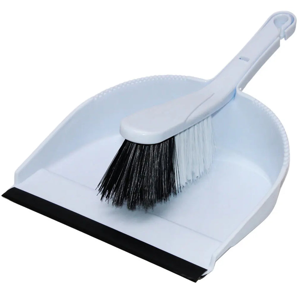 Dustpan Set With Rubber Strip  56024