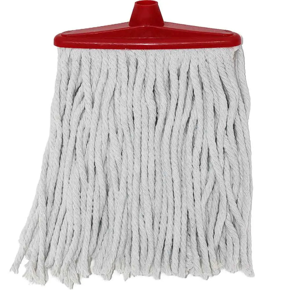 Cotton Flat Mop 330 gms, With 120 cm Wooden Stick