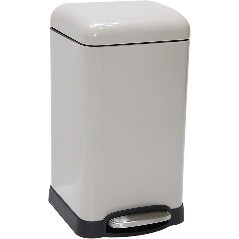 Stainless Steel Dustbin 12l Soft Close  20012