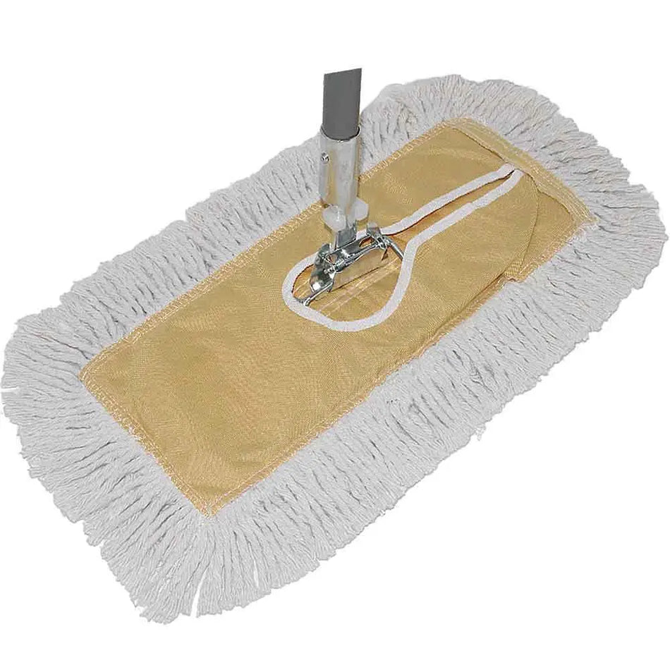 Moonlight Dust Control Mop 40 Cm White With Metal Stick 72001