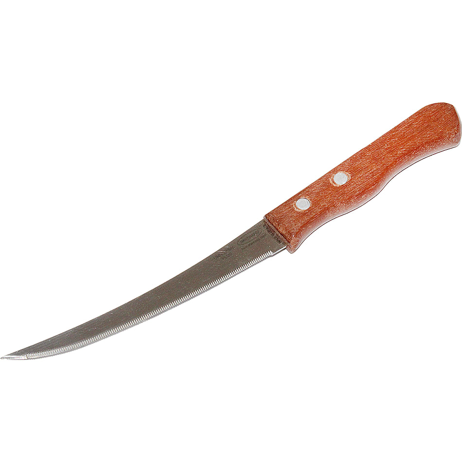 Martinazzo Tomato Knife Wooden Handle 5", 12 Pcs Card  32132