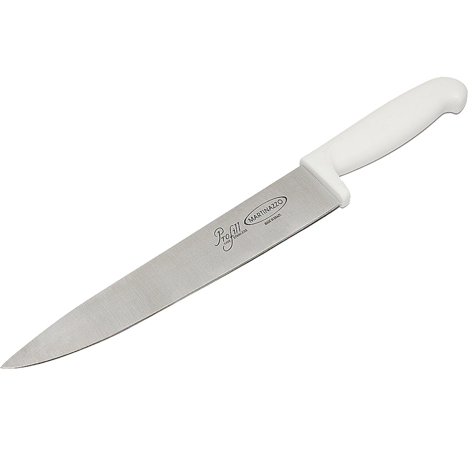 Martinazzo Meat Knife White Plastic Handle 9"  71289