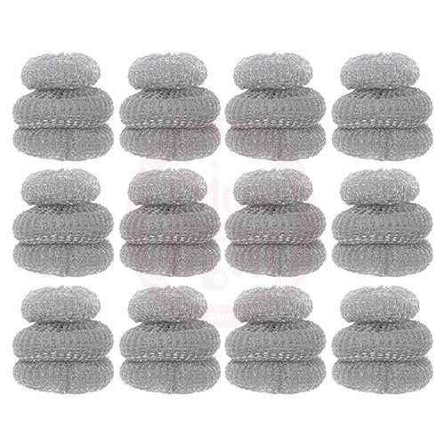 Steel Scrubber Heavy 36 Pcs (3 Pcs Set)  30475