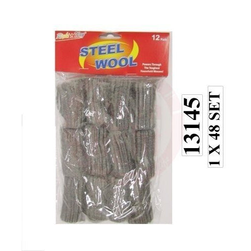 Steel Wool Soft 12 Pcs  13145