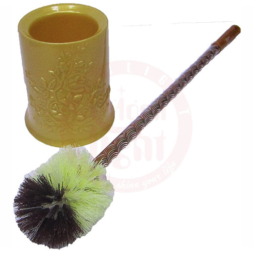 Toilet Brush Gold With Cup  81038