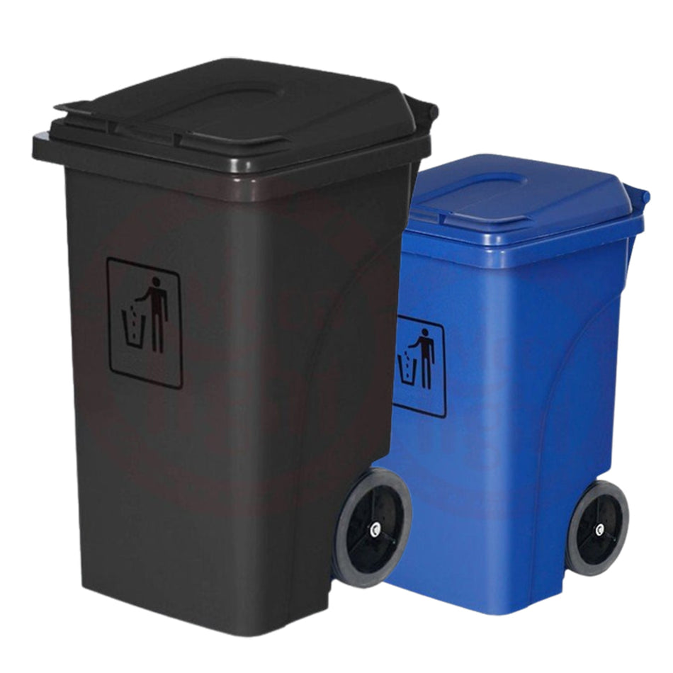 Garbage Can Without Pedal 120L/240L Gray/Blue/Green