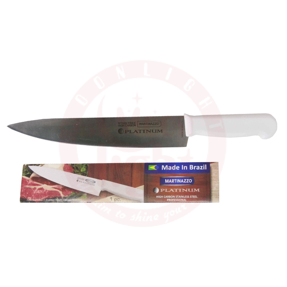 Martinazzo Meat Knife White Plastic Handle 12"  71512/06