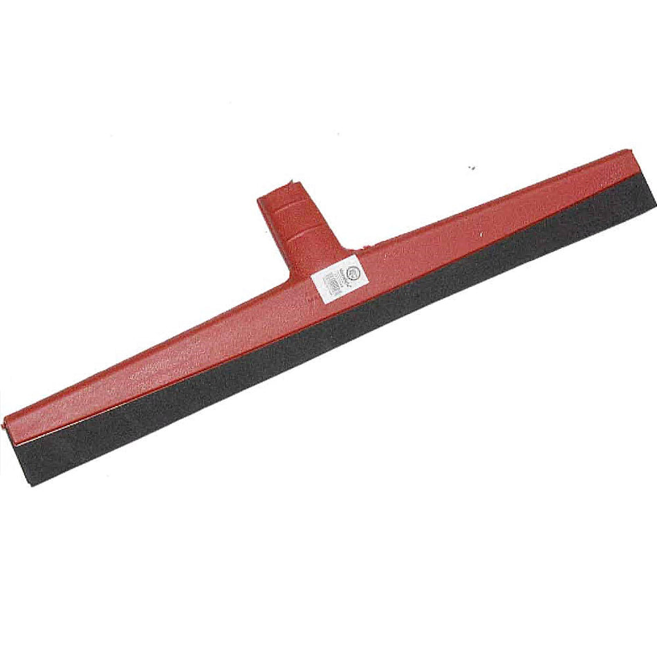 Home Floor Wiper Plastic Squeegee With Wooden Stick