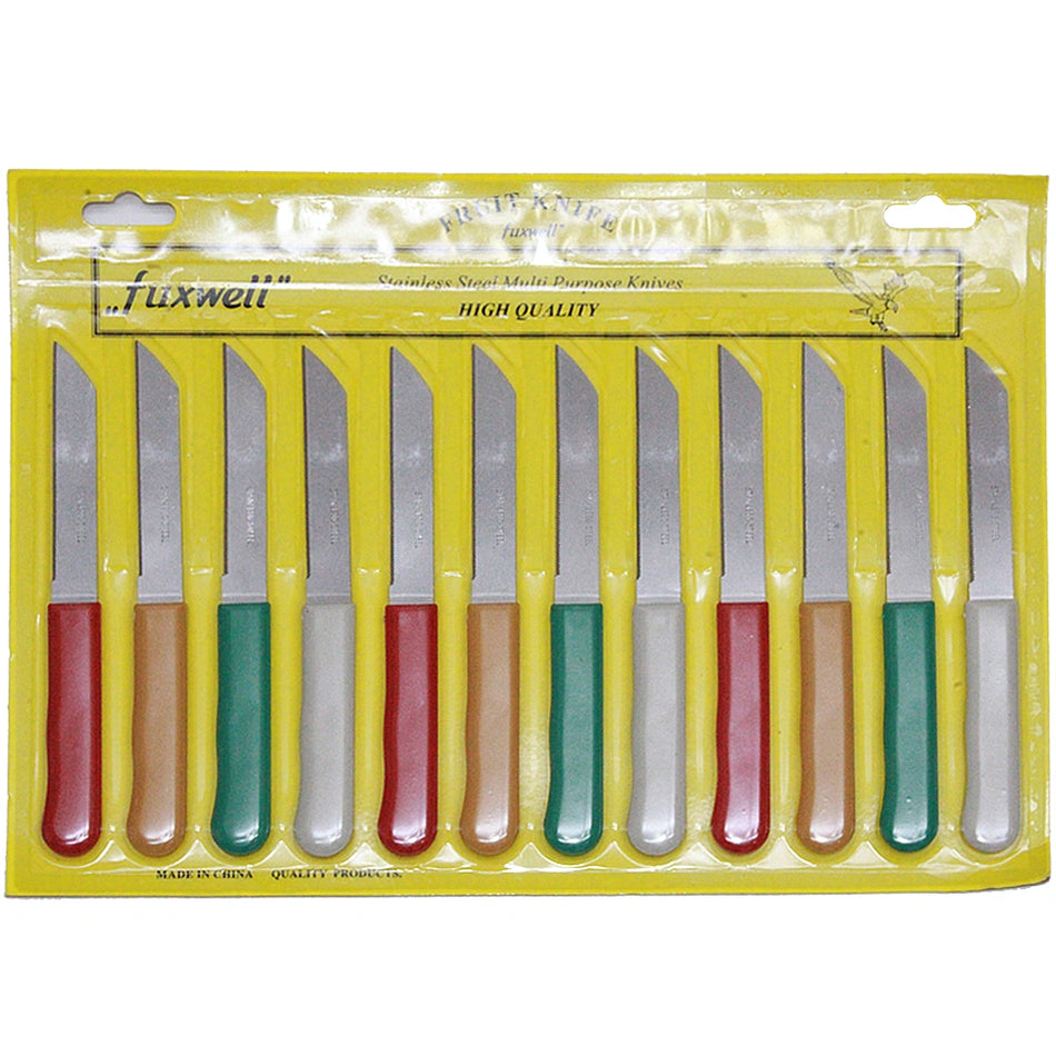 Professional knives Stainless Steel Blade 12 Pcs Card