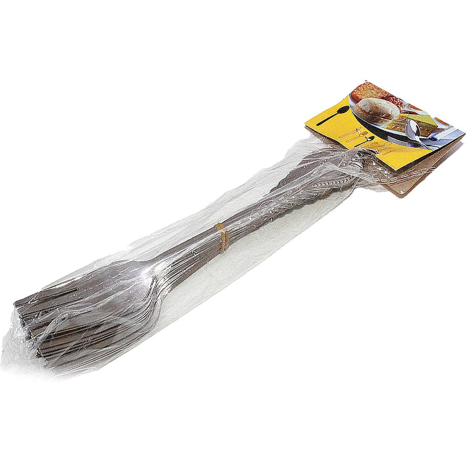 12 Pcs Set, Dessert Forks Silverware Set, Stainless Steel
