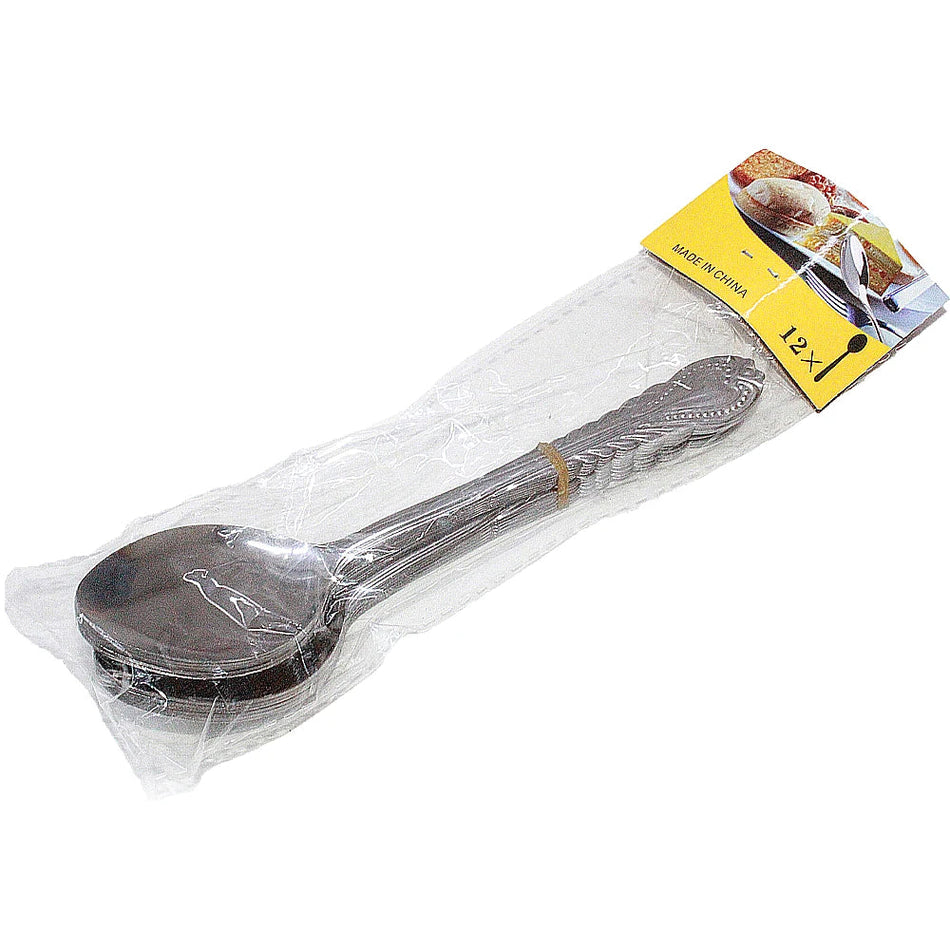 12 Pcs Set, Food-Grade Stainless Steel Tea spoons