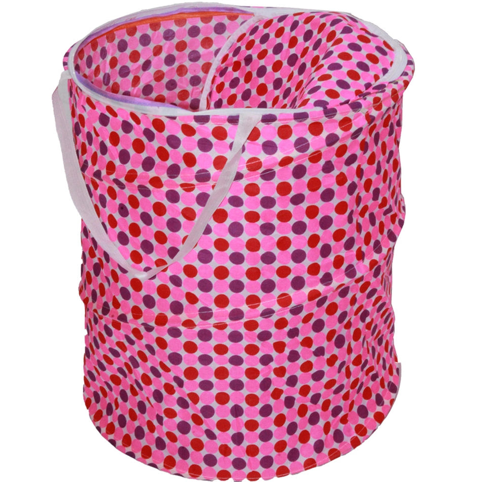 Laundry Basket Foldable Hamper for Clothes & Toys, Stylish Bedroom & Kitchen