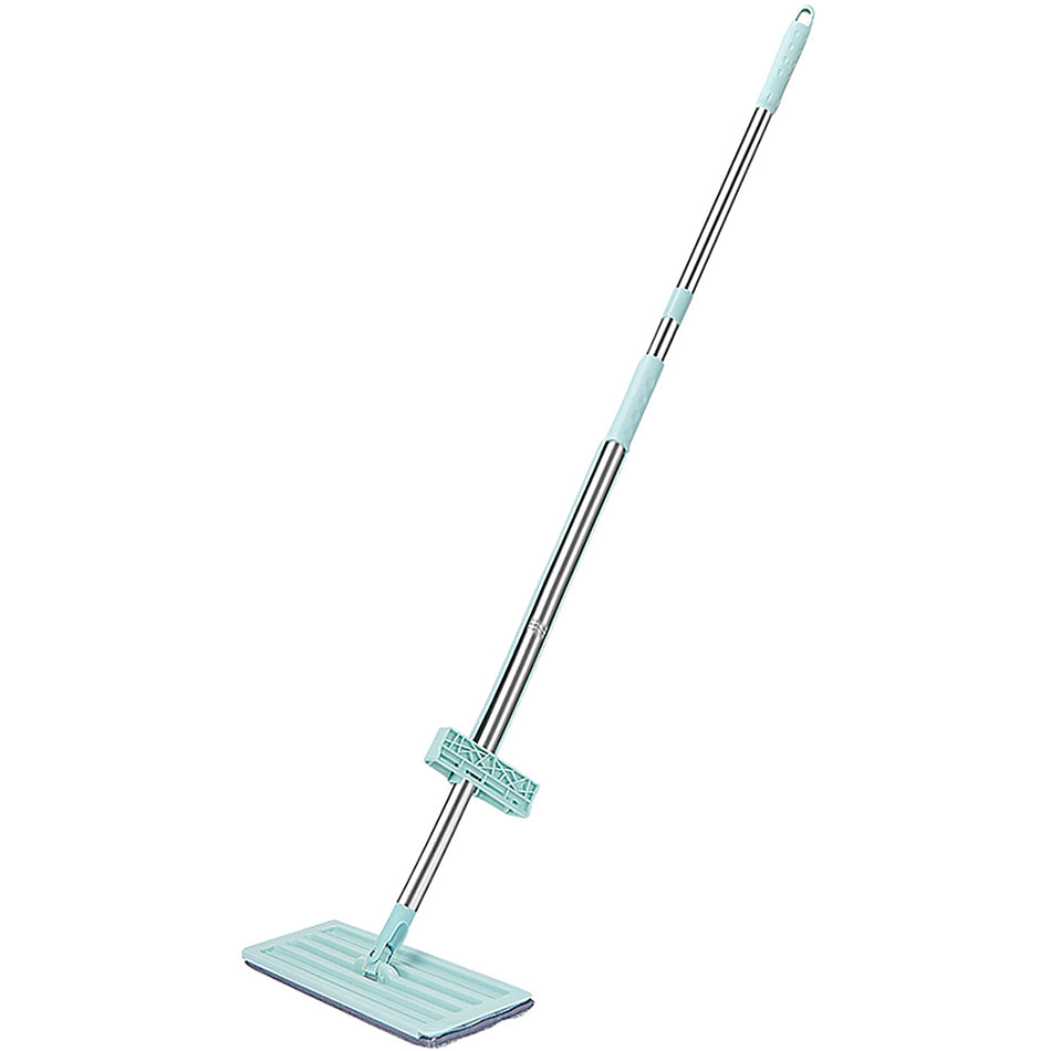 Flat Mop With 2 Pads Wet Mop For Wall Window Car Cleaning