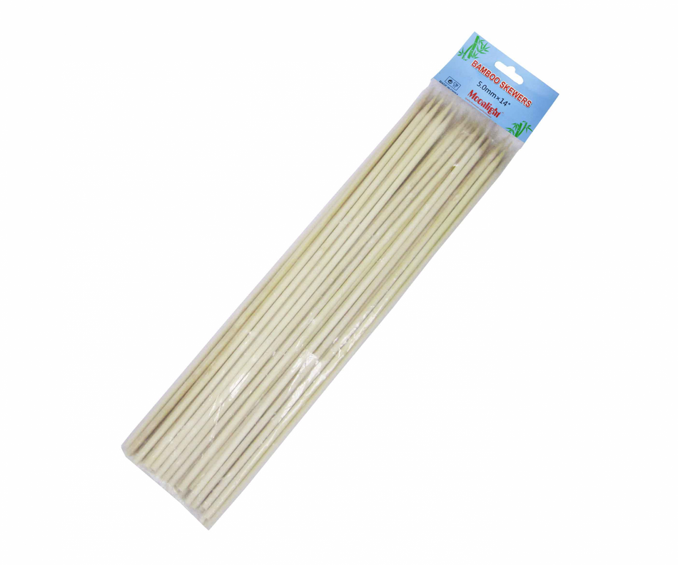 Wooden Skewers 14" 5mm  20209