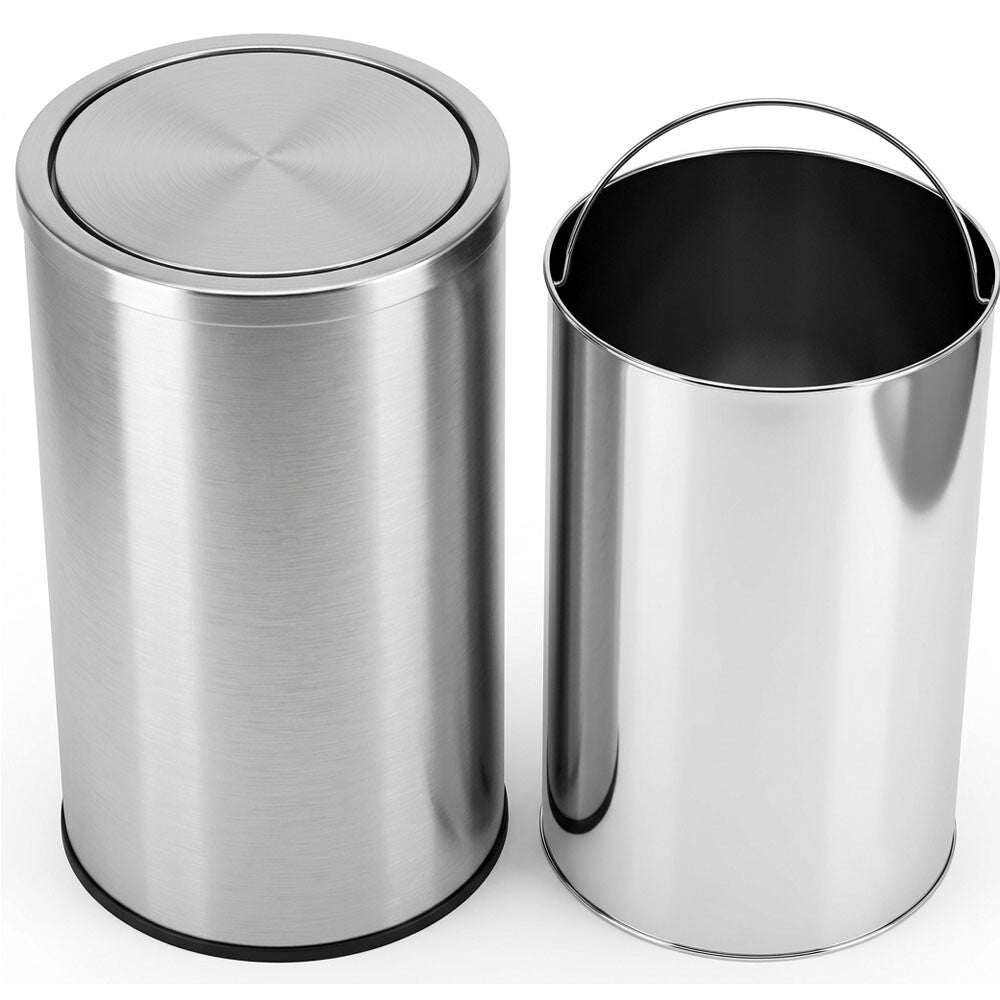 DUSTBIN STEEL 70L SWING TYPE