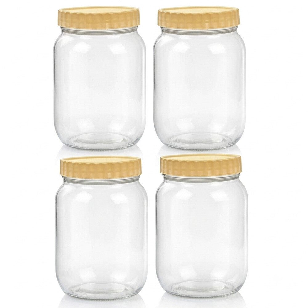 SH PET JAR - 1000ML PACK OF 4 PCS