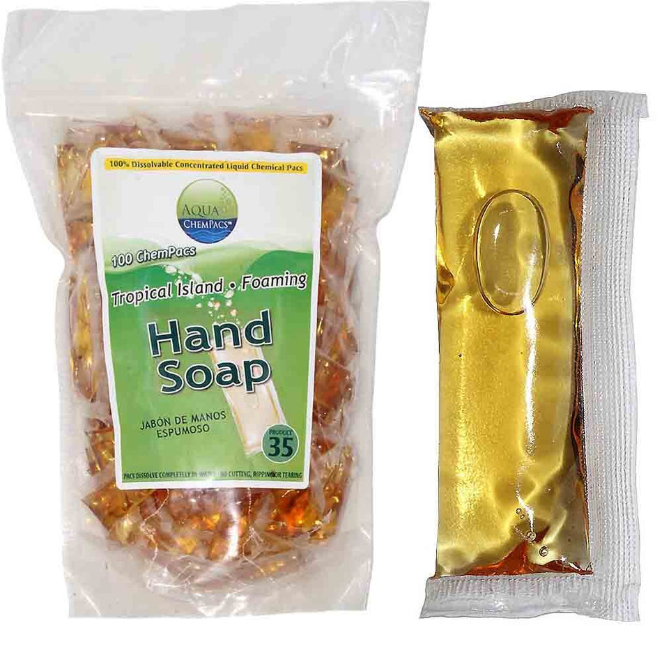 AQUA CHEMPACS HAND SOAP TROPICAL 7grm (USA)