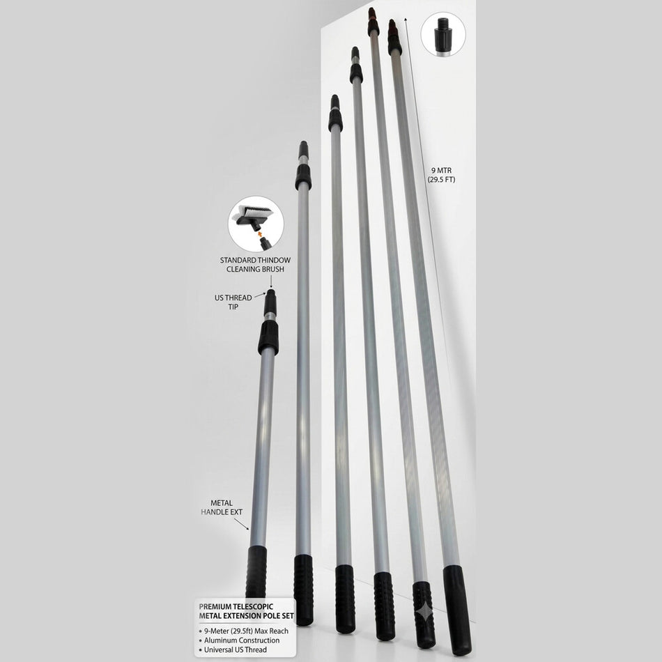 METAL HANDLE EXT 9 MTR US TRD