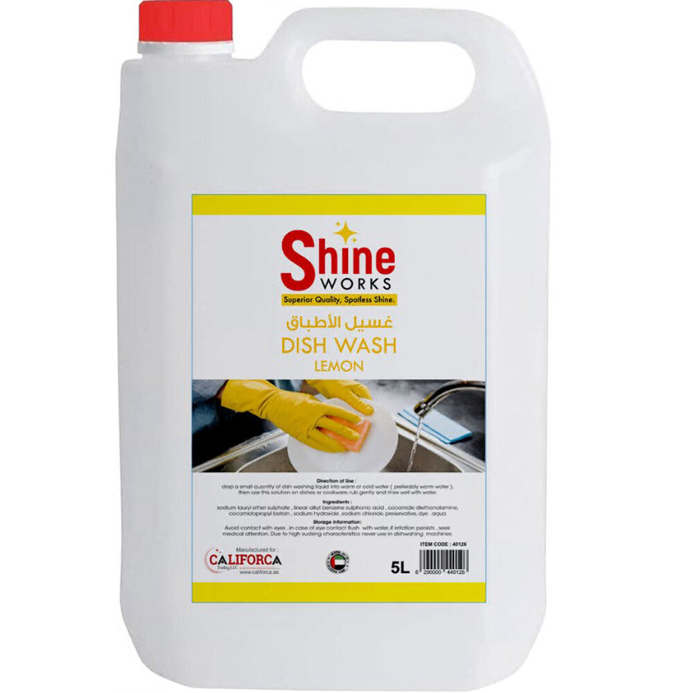 FLOOR POLISH - FLOOR SHINE WORKS . 4X5 LTR CAN.