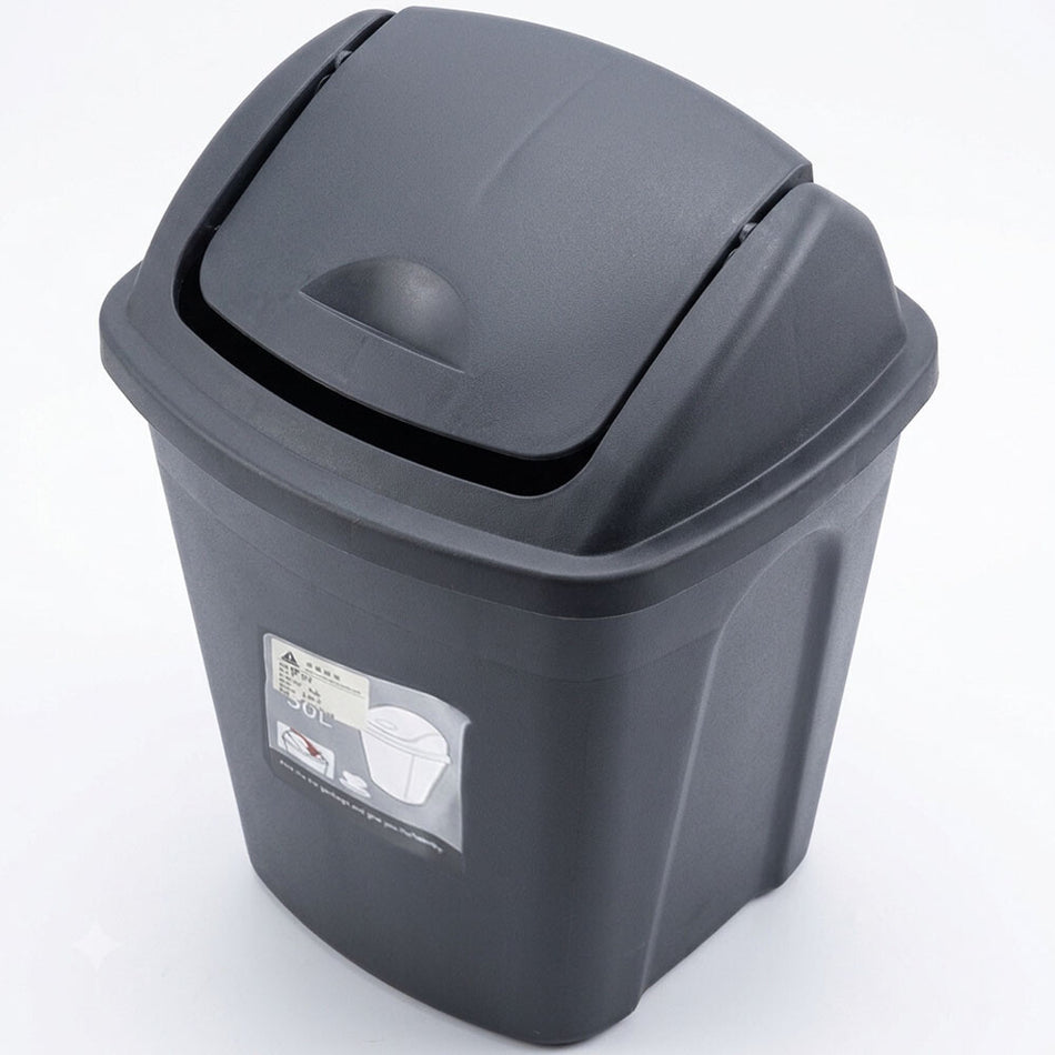 DUSTBIN 30L PUSH TYPE - ASSORTED COLOR