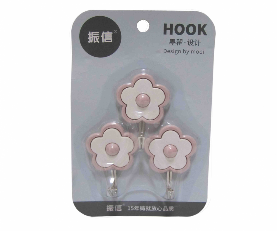 Wall Hook 3 Pcs Card  13049