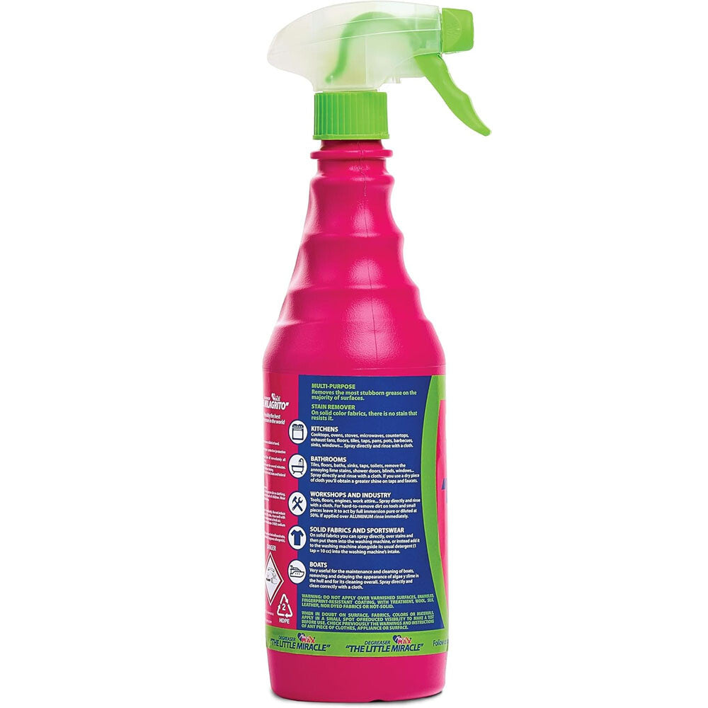EL MILAGRITO HEAVY DUTY DEGREASER & MULTI-PURPOSE CLEANER 25.36 FL Oz SPRAY