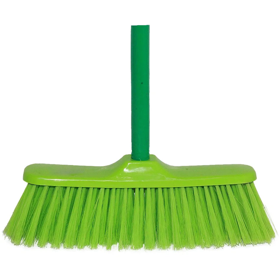 Broom Soft With Wooden Stick  55186