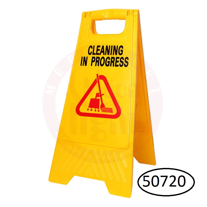 Cleaning In Progress Caution Board  50720